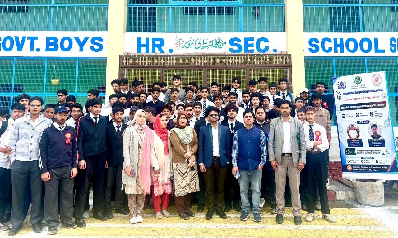 NIT Sgr hosts INYAS Science outreach at BHSS Soura