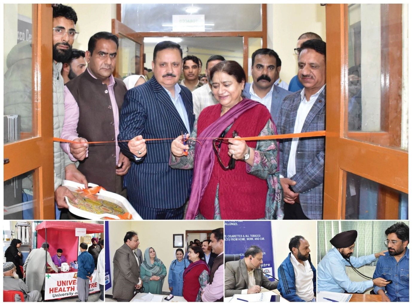 KU holds free medical camp under Nasha Mukt J&K Abhiyaan