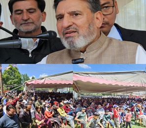 Bukhari Hits Out at Govt Over Job Crisis in J&K