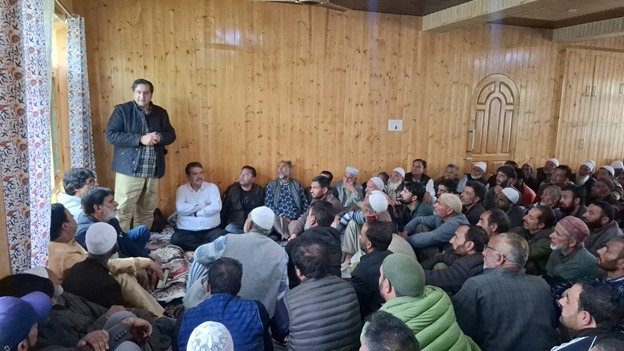 “Workers Are Party’s Strength”: Sajad Gani Lone in Trehgam