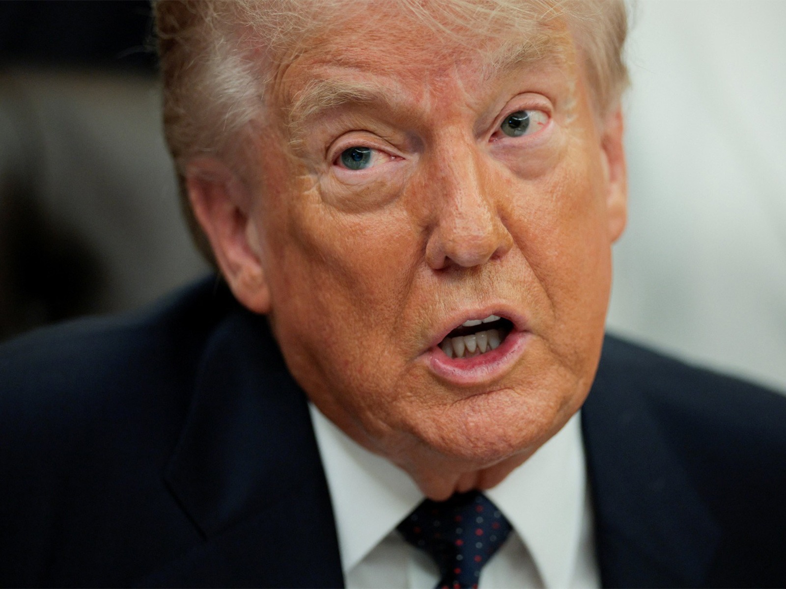 "Iran has no chance": Trump declares Iranian leadership, military "wiped out"