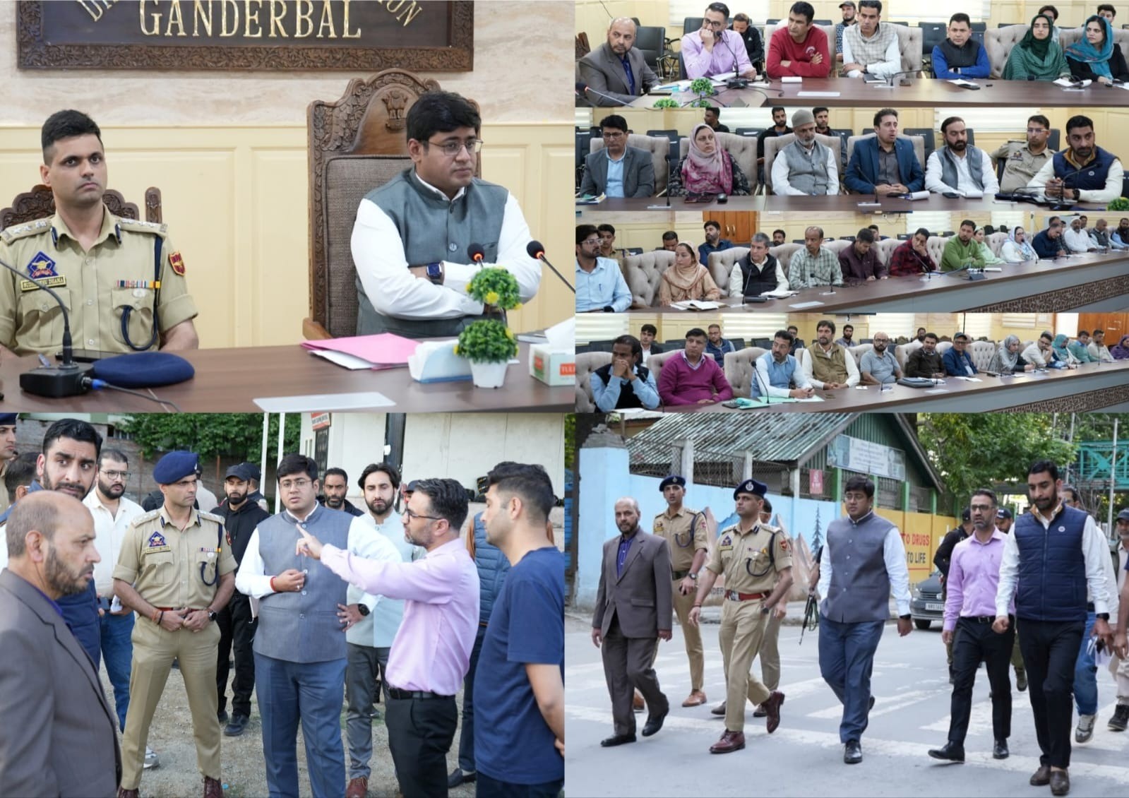 DC G’bal reviews preparations for Padayatra under Nasha Mukt Abhiyan
