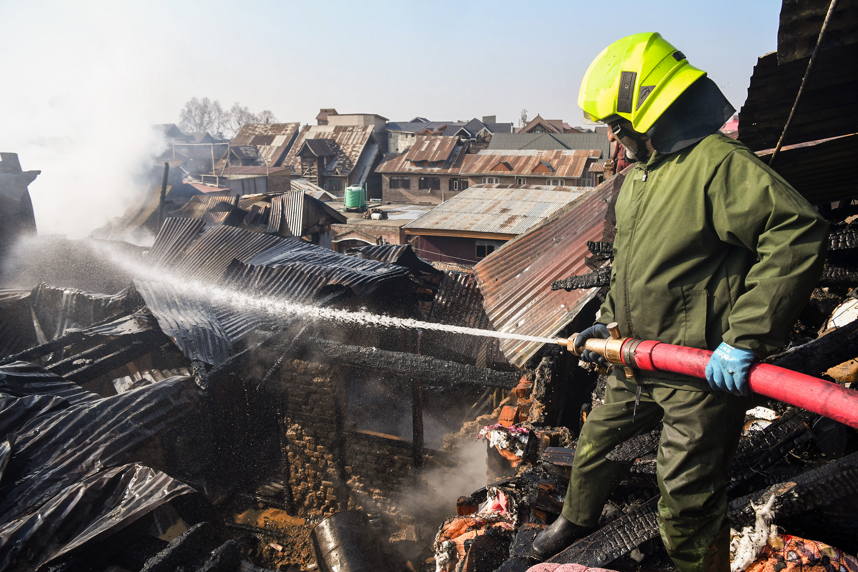 In J&K, 9 in 10 fire deaths occurred inside homes in 2024
