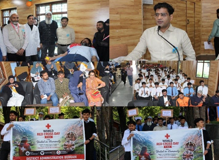 International Red Cross Day celebrated in Budgam