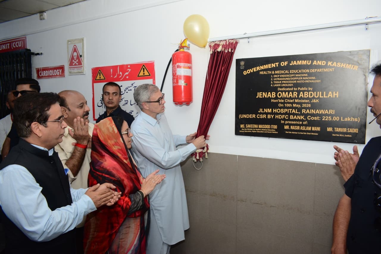 CM dedicates Rs 2.25 cr medical equipment to JLNM Hospital