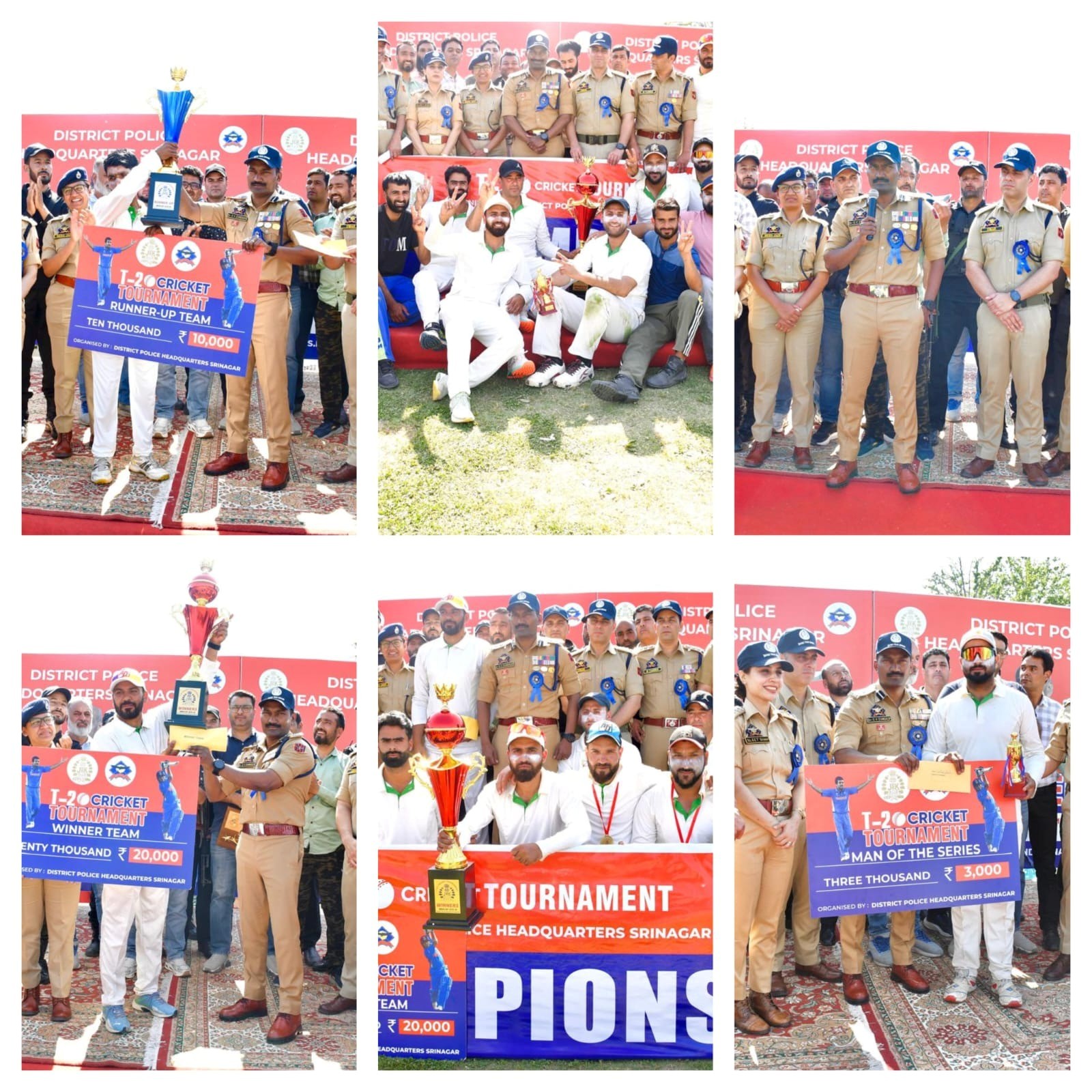 T-20 Cricket Tournament concludes at SP College
