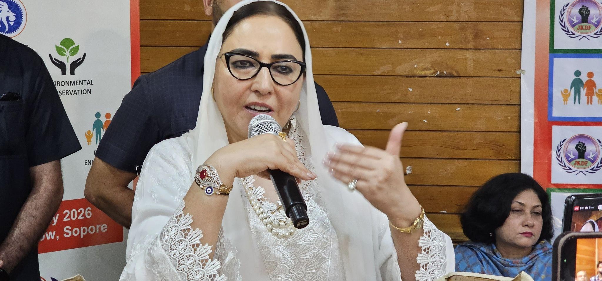 Drugs as Dangerous as Guns for Society: Darakhshan Andrabi