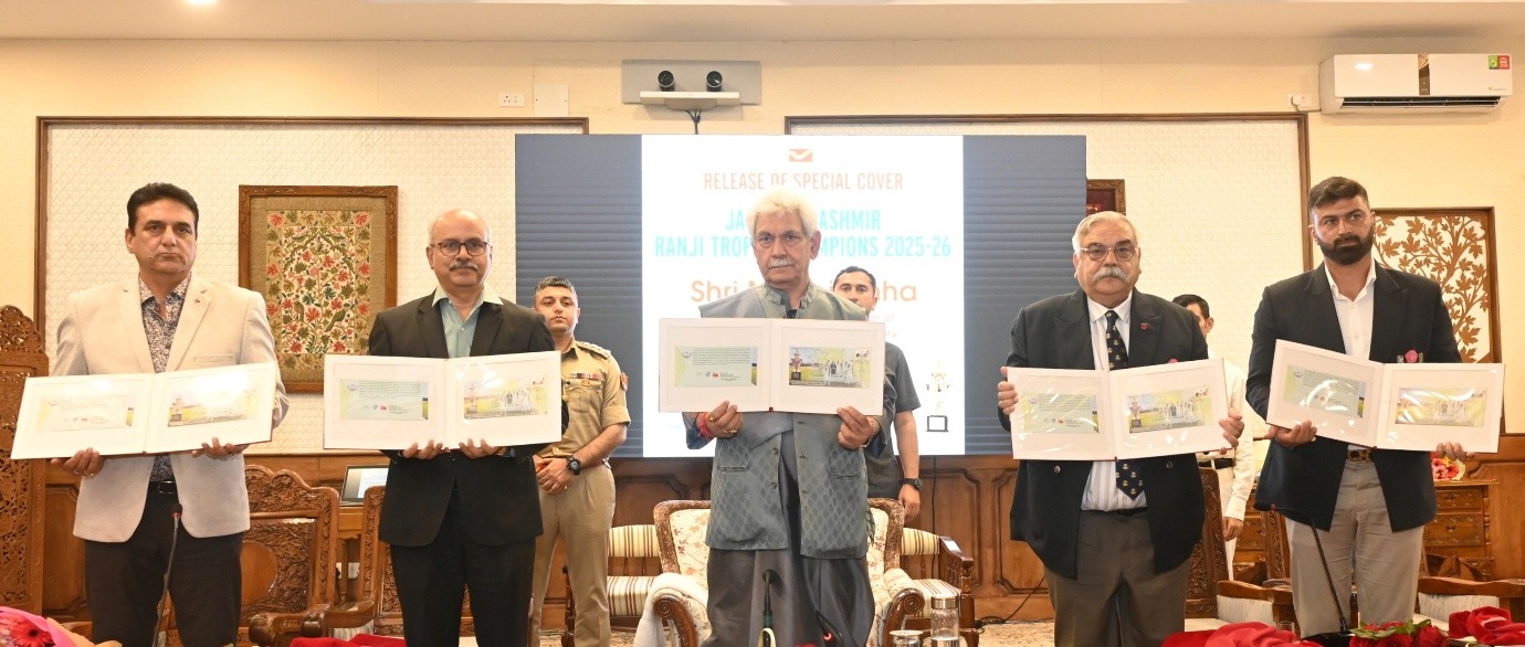 LG releases Special Cover on J&K Ranji Trophy Champions 2025-26