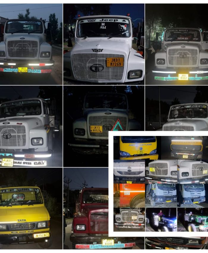 20 Vehicles Nabbed for Illegal Mining Activities