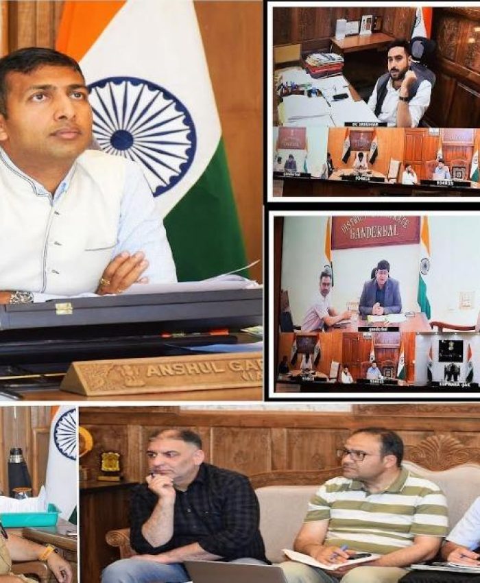 Div Com Kashmir Reviews Monsoon Preparedness, Flood Mitigation Measures Across Valley