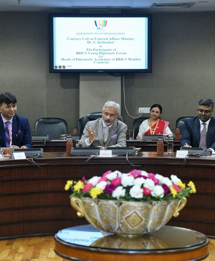EAM Jaishankar discusses BRICS theme of resilience, innovation with grouping’s young diplomats