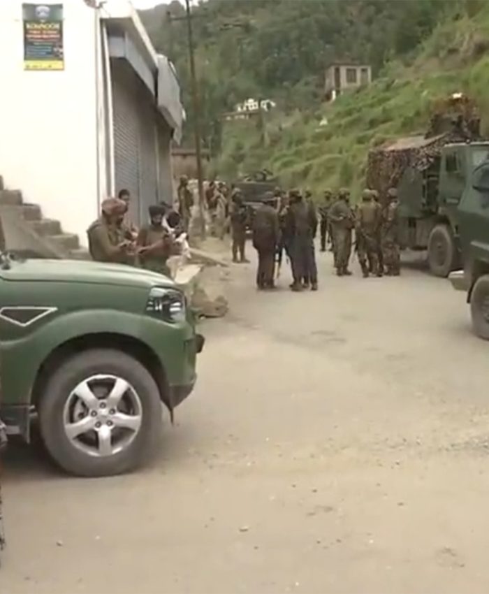 Security forces corner terrorists in Rajouri’s Ghambir Mughlan forest