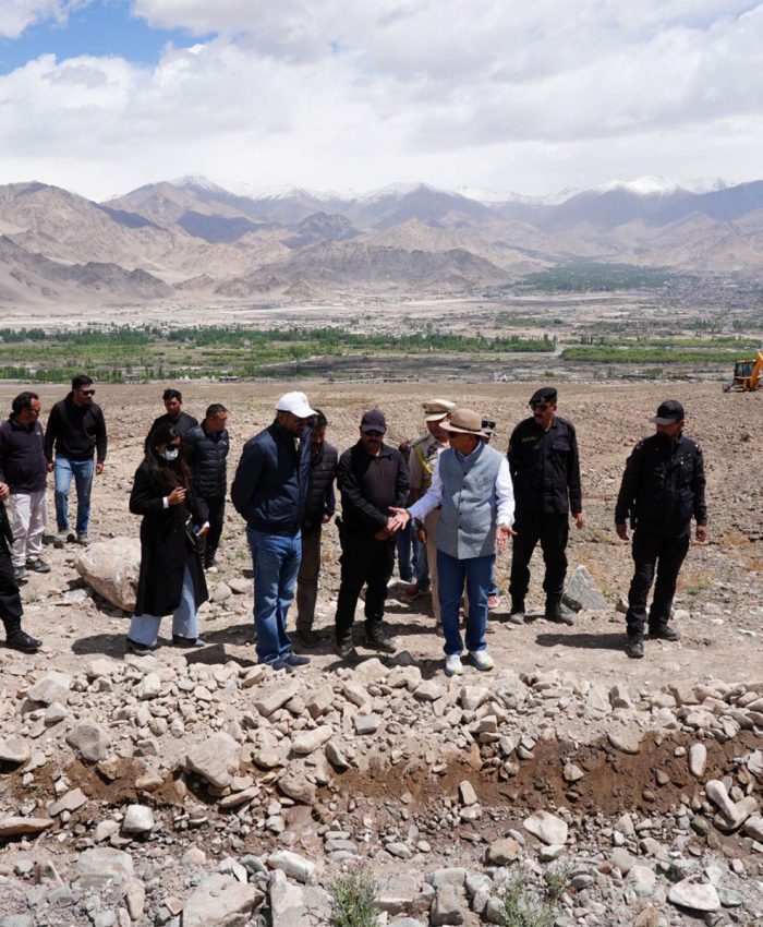 Ladakh LG launches ambitious 800-acre land restoration project in Leh