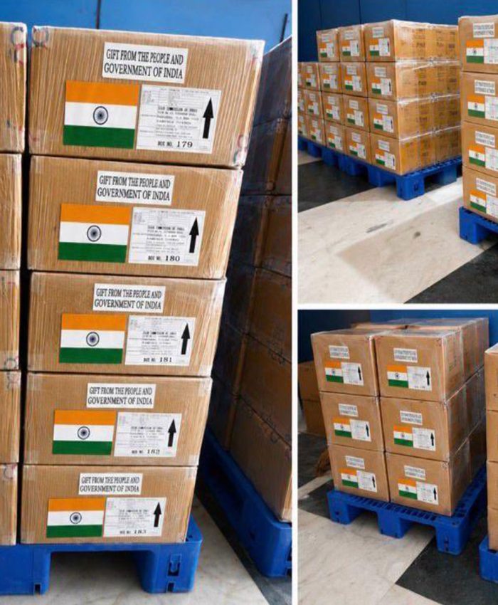 India dispatches first tranche of urgent medical supplies in wake of Ebola health emergency