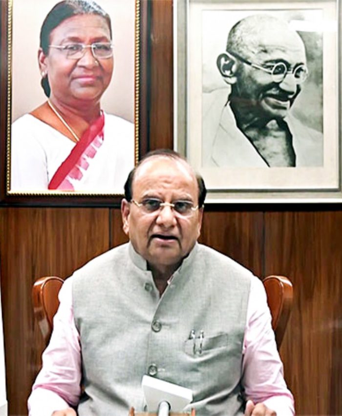 New Delhi, Sep 24 (ANI): (File Photo) Delhi Lieutenant Governor V K Saxena issues instructions to the Police Commissioner to ensure ample police visibility in the city and to prepare a list of senior officers who will be responsible for compliance and ensuring such visibility, in New Delhi on Tuesday. (ANI Photo)