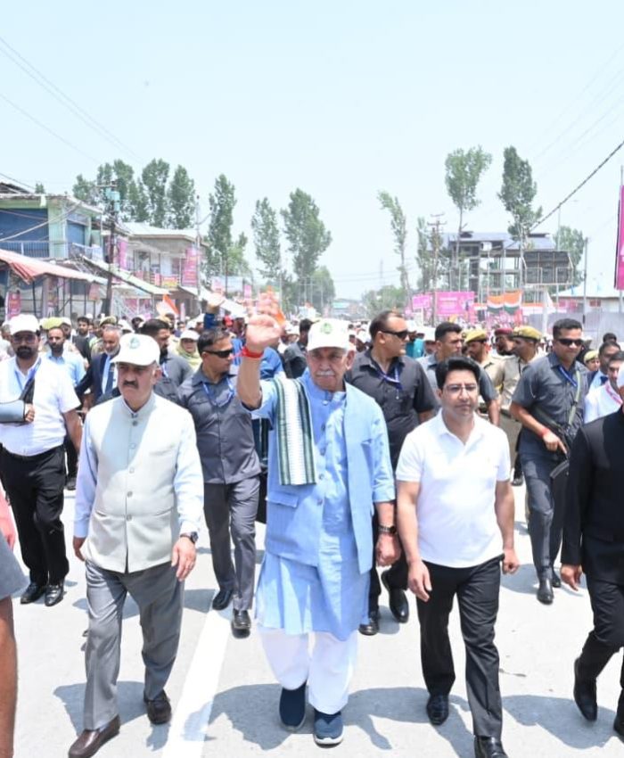 Anti-drug campaign now people’s movement: LG Sinha