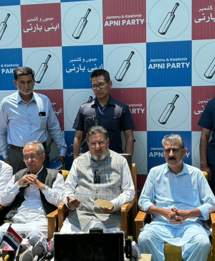 Apni Party Calls for Unified Push on Statehood