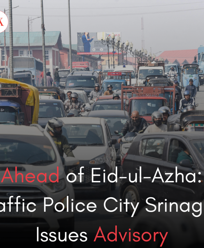 Ahead of Eid-ul-Azha:Traffic Police City Srinagar Issues Advisory