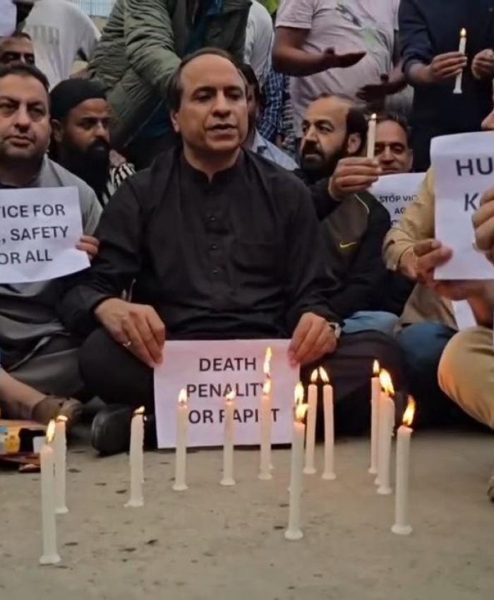 Apni Party Protests Budgam Minor’s Rape-Murder