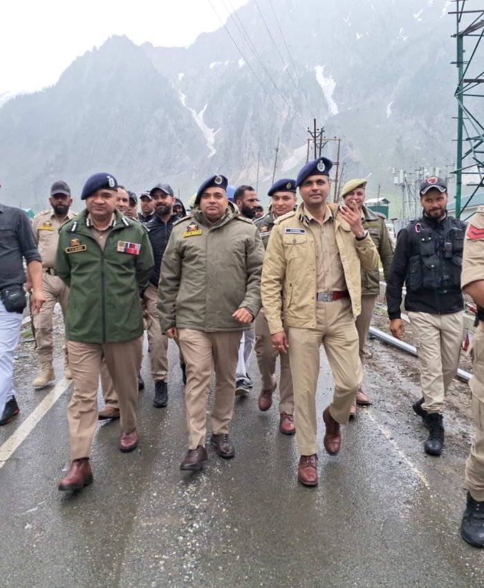 Shri Amarnath Ji Yatra: IGP reviews Baltal base camp security