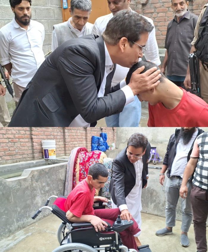 MLA Zadibal Distributes Wheelchairs, Computers Ahead of Eid