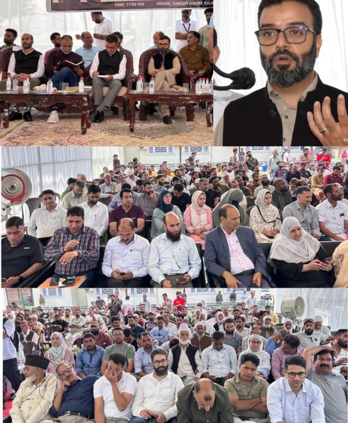 MP Ruhullah Mehdi Holds Public Darbar in Pulwama