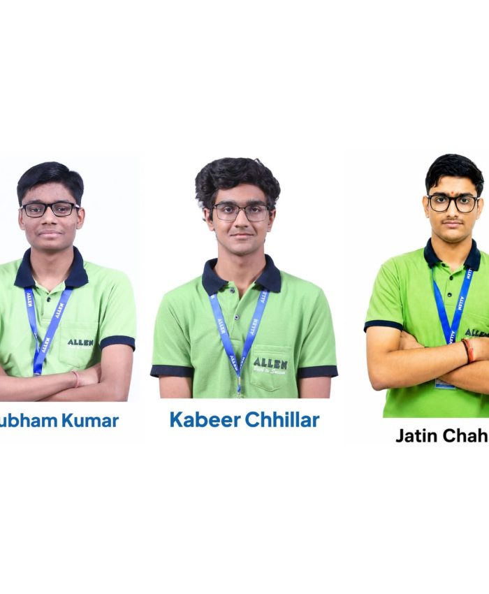 Shubham Kumar Tops JEE Advanced 2026; Kabeer Chhillar, Jatin Chahar Secure AIR 2 and 3