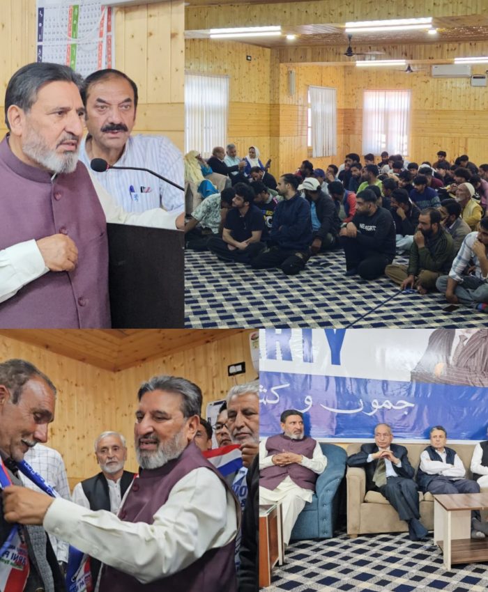 Retired Agriculture Officer Sanaullah Mir Joins Apni Party