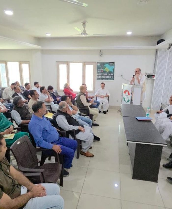 Congress Launches Sangathan Srijan Abhiyan-II in Srinagar