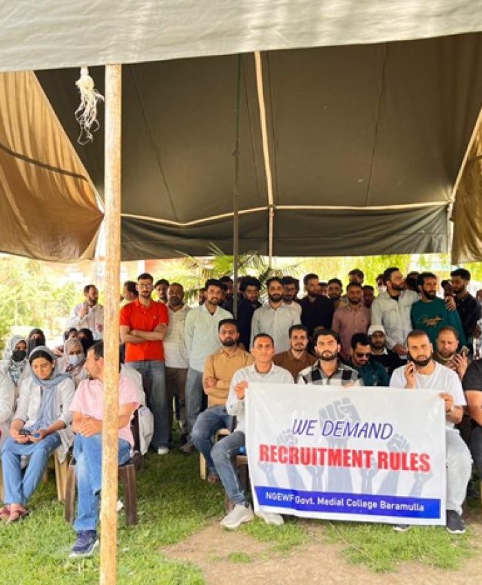 GMC Baramulla Strike Enters 3rd Day, Staff Warn Boycott