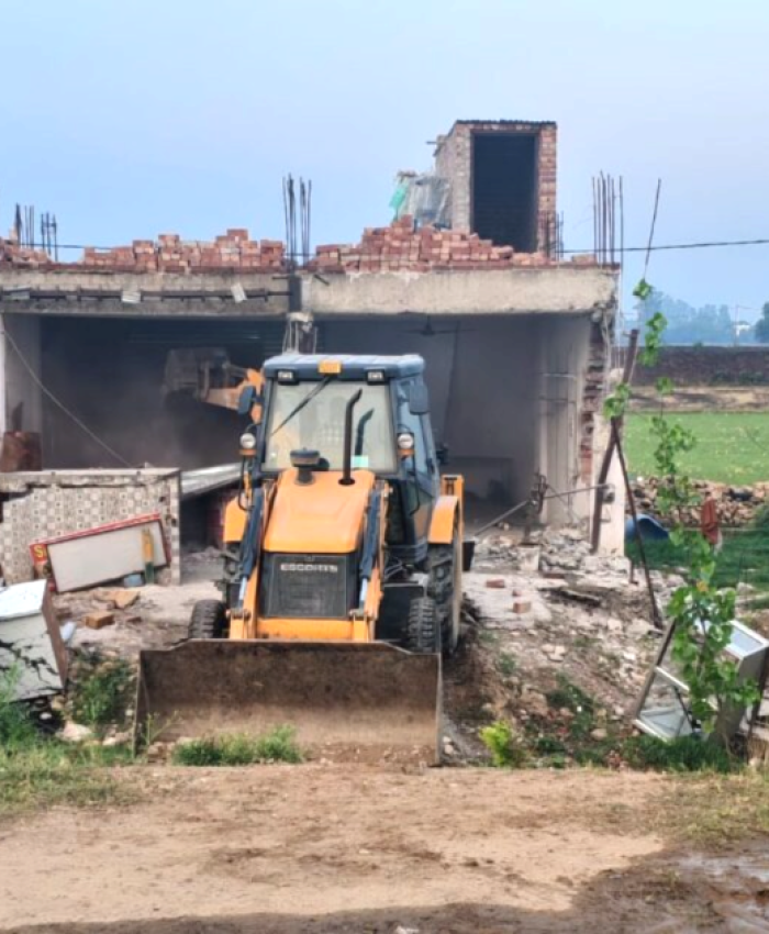 32 illegal structures demolished, 3 hectares forest land reclaimed