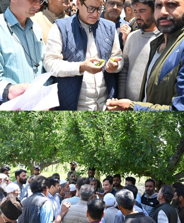 Govt Assures Relief to Farmers Hit by Crop, Orchard Damage