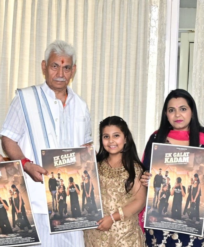 ‘Ek Galat Kadam’: LG Sinha unveils poster of drug awareness film