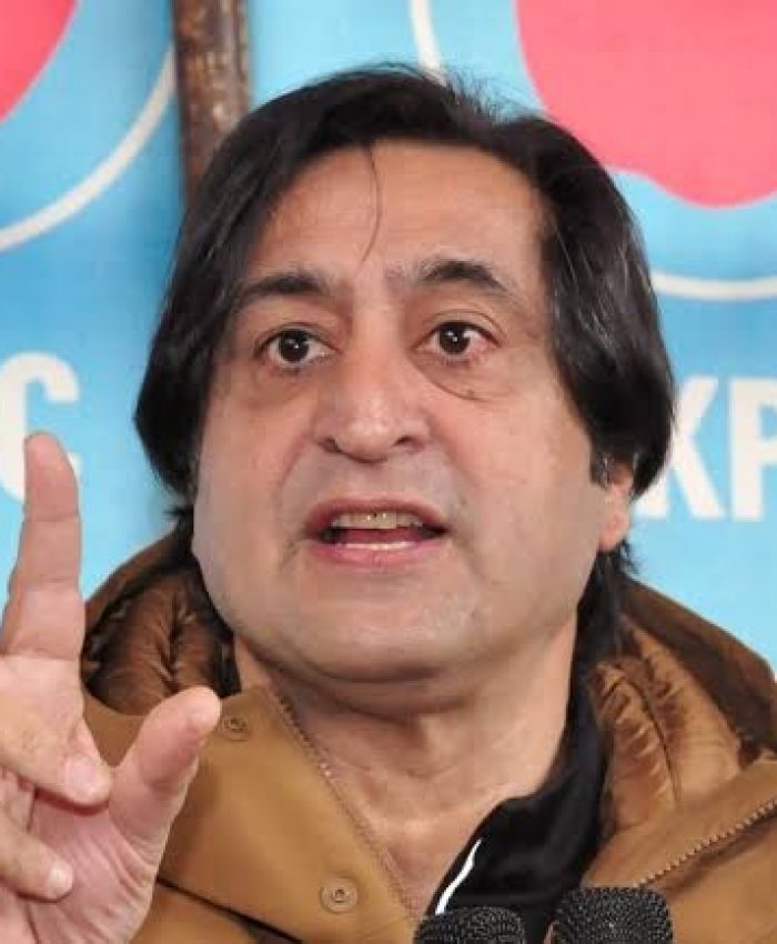 Sajad Lone Slams Govt Over Recruitment Freeze, Vacant Posts